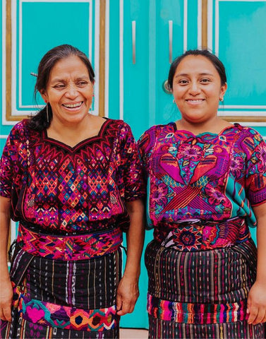 Artisans Lydia and Maria from Guatemala