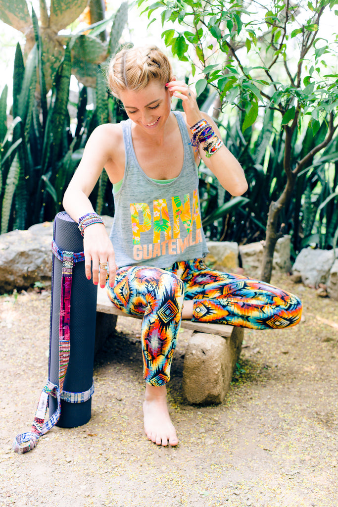 hiptipico ethical fashion blog yoga guatemala blanket bracelets tattoos, lake atitlan, bohemian, hippie