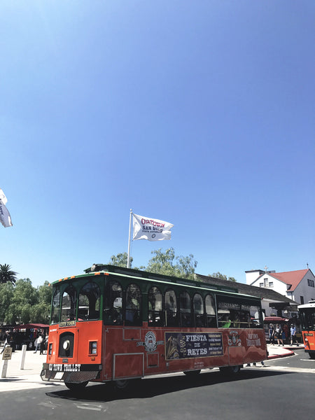 A sunny weekend adventure in Old Town, San Diego to see the trolleys and the other old time vibes. 