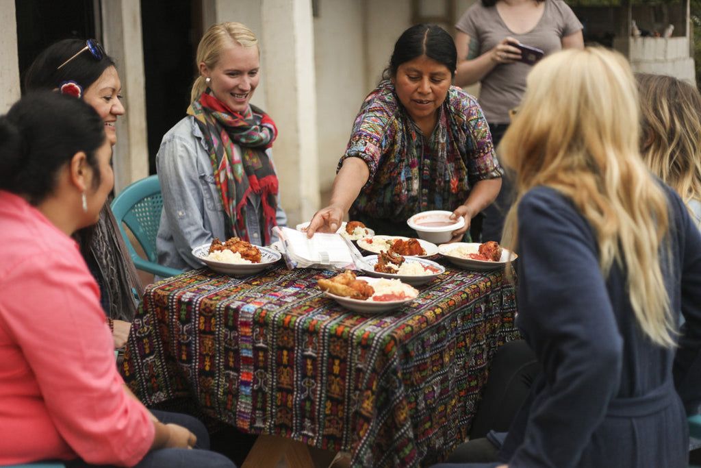 Local dinner in guatemala, what to eat in guatemala, must try foods from rural Guatemala, cultural immersion, cultural immersion tours, sustainable travel programs in Latin America