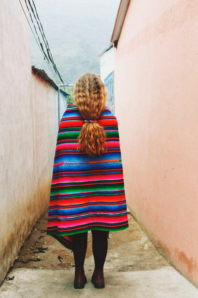 hiptipico blog, ethical fashion, photoshoot guatemala, sustainable fashion, hiptipico backpack, ethical leather backpack, bohemian lookbook, woven mexican blanket