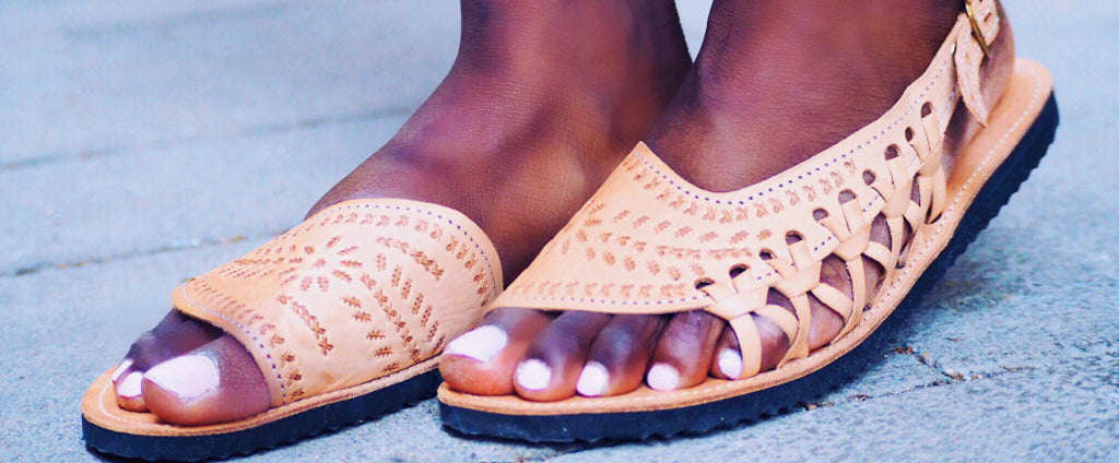 boho closed toe sandals