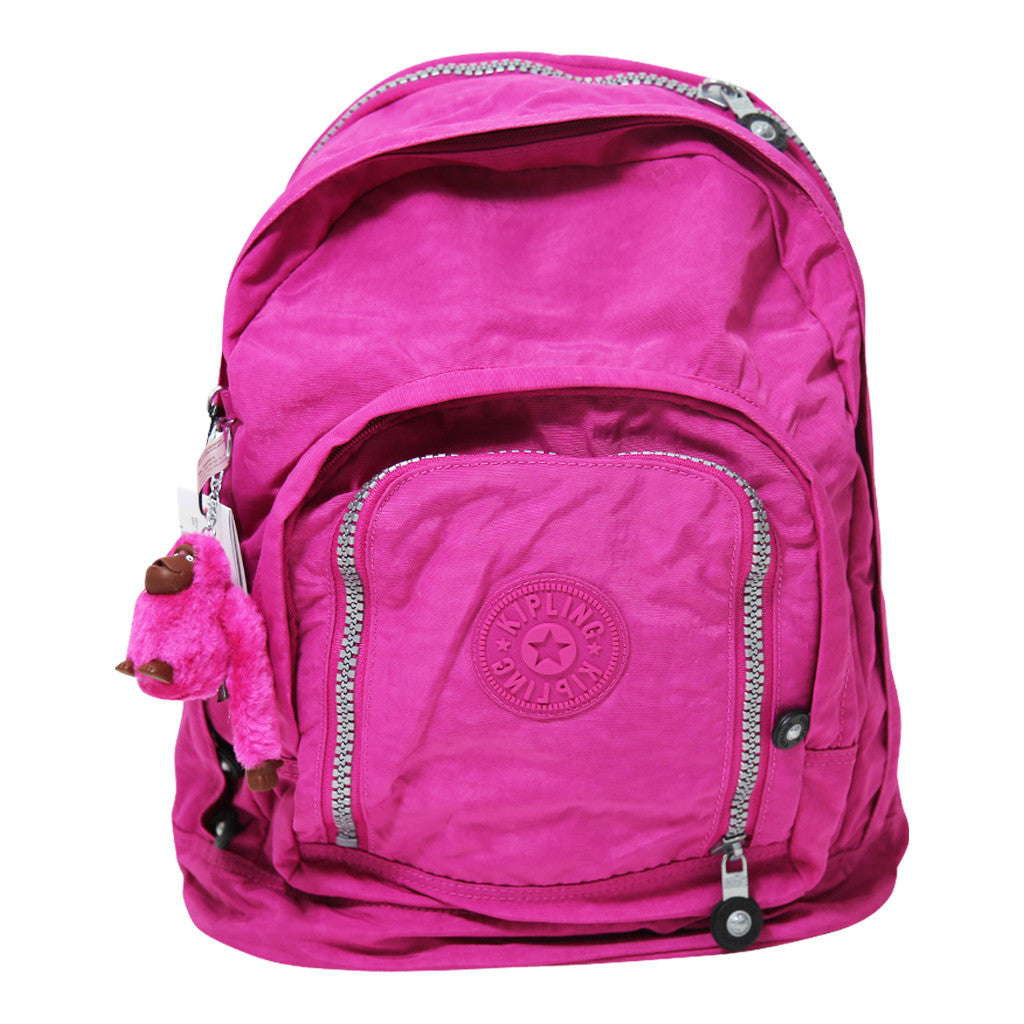 kipling purple backpack