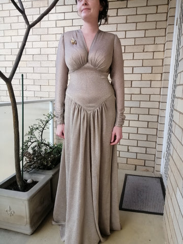 Gown from pattern D30-9906 by Charlie!