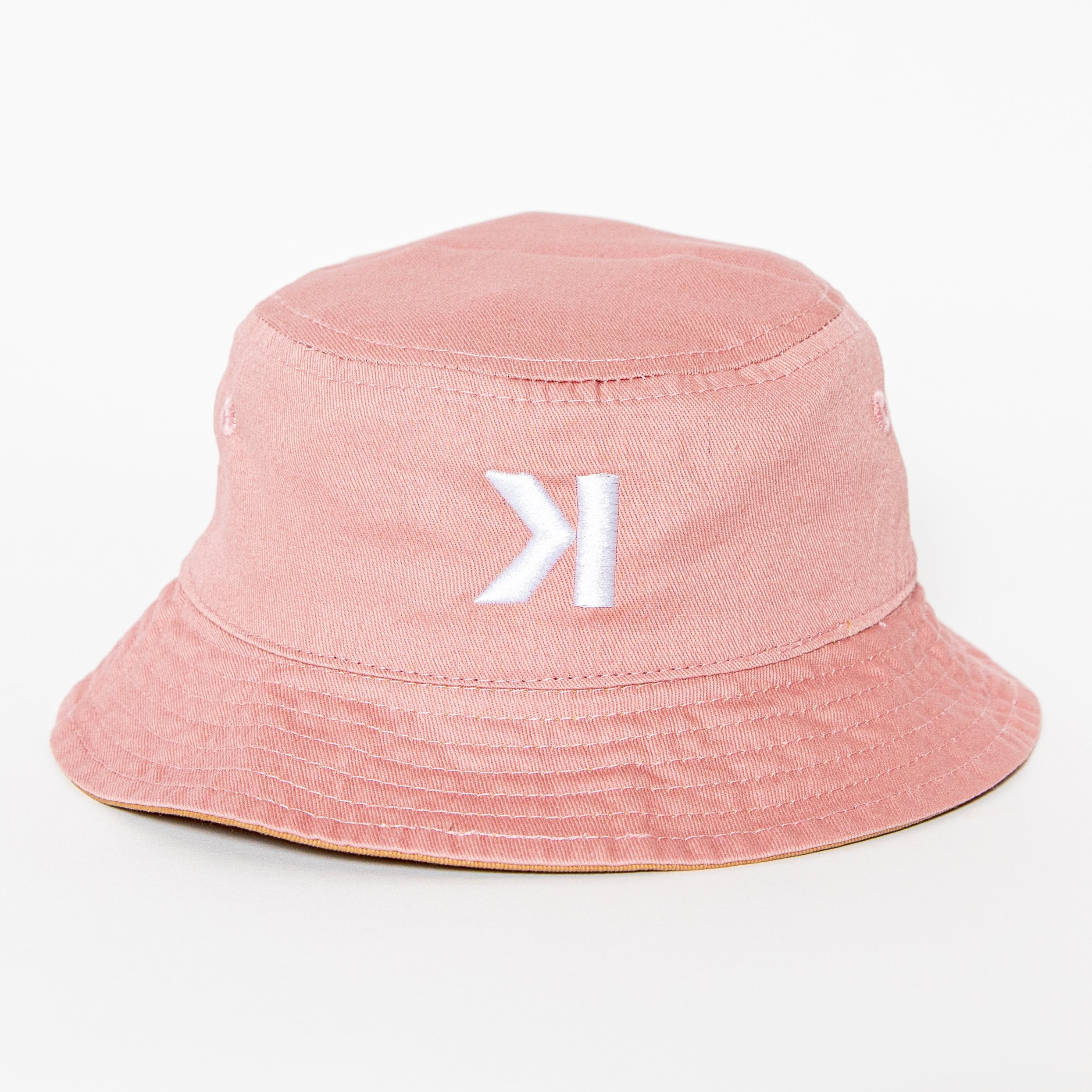 Bucket Hat Deuce Tan & Pink - Knogins