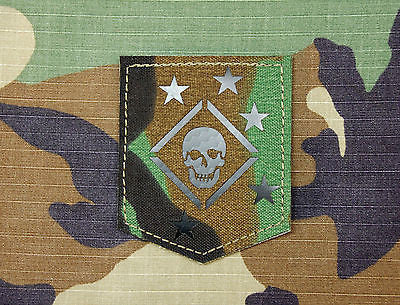 Infrared Kryptek Mandrake IR US Flag Patch Set