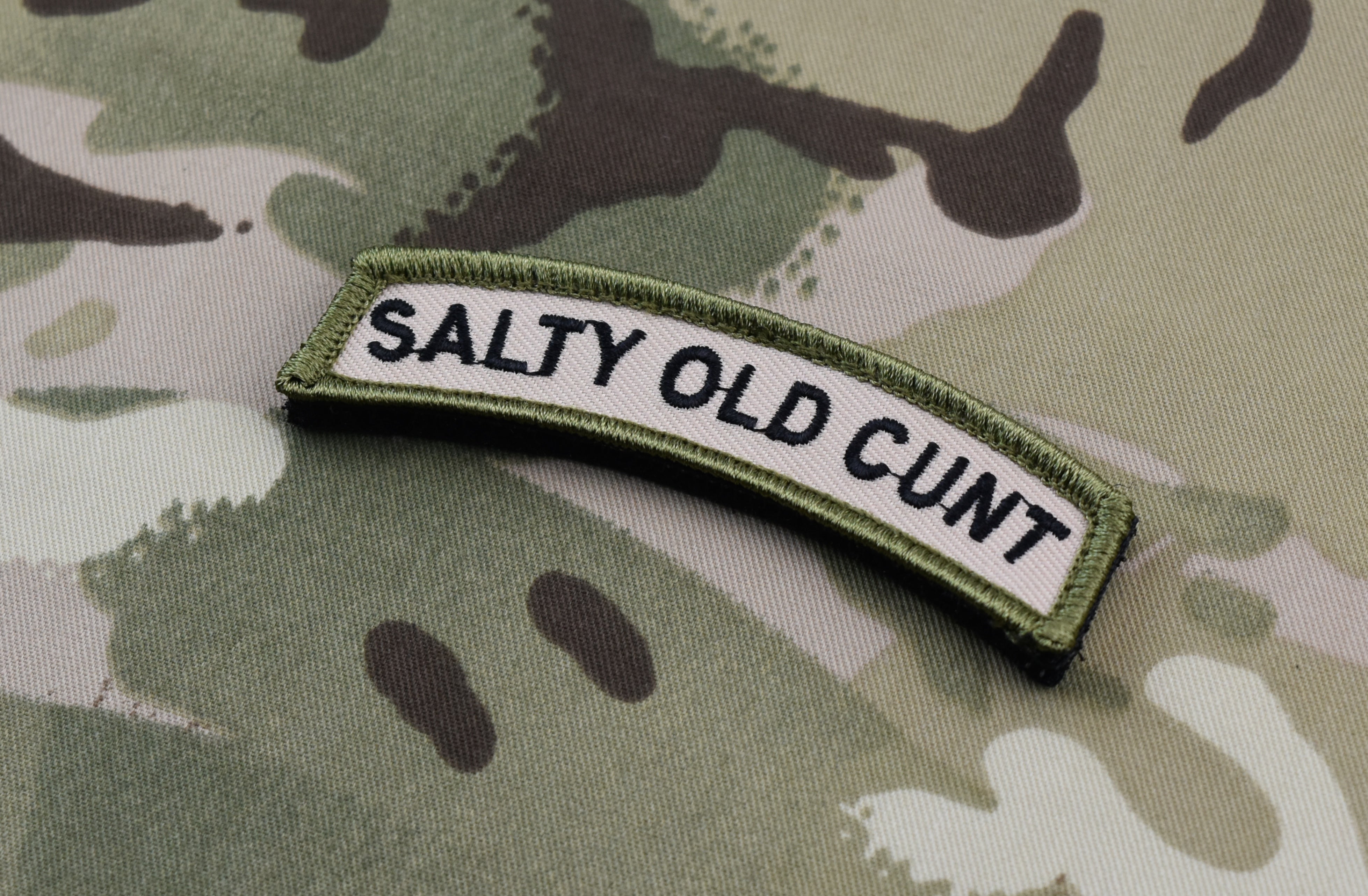 SALTY OLD CUNT Morale Patch Tab BritKitUSA