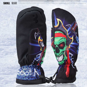 cool snowboard mittens