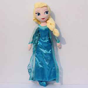 anna and elsa soft plush dolls