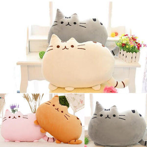 New Pusheen Pillows Cat Sleeping Peluches Anime Pillow With Zipper