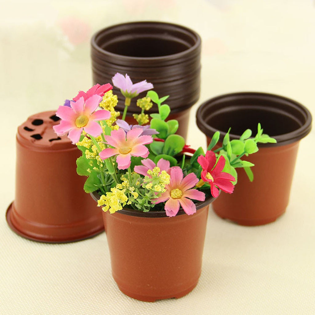 Wholesale Flower  Pots  Mini Flowerpot Garden Unbreakable 