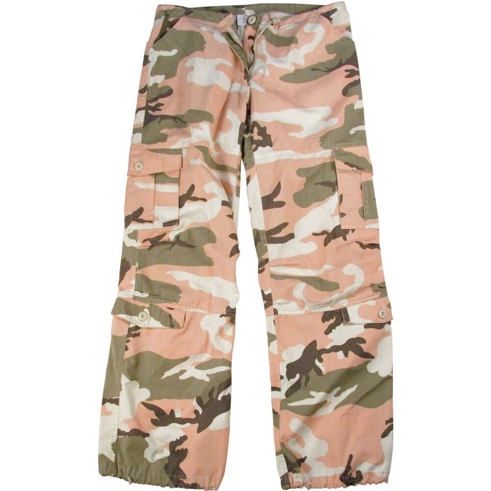 oversized camo cargo pants