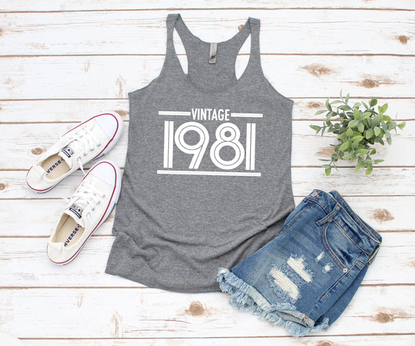 Vintage 1981 Tank | 10 Colors Available