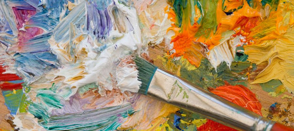 Oil Paints & Mediums - different qualities and properties are available