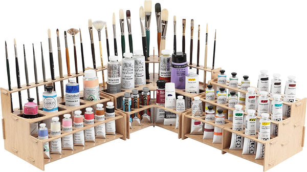 The Best Artist Storage Rack for Paint Tubes and Brushes – Chuck
