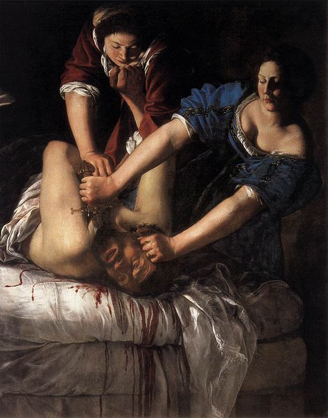 Oil painting by Artemisia Gentileschi