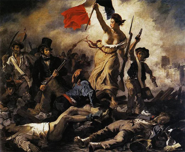 Oil painting by Eugène Delacroix