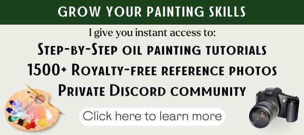 Painting demonstrations, step by step oil painting tutorials