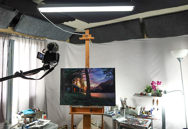 tankevækkende Land krøllet Lighting Your Art Studio - Which Lights to Use for Painting and Drawing