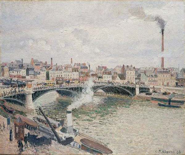 Oil painting by Camille Pissarro from 1896