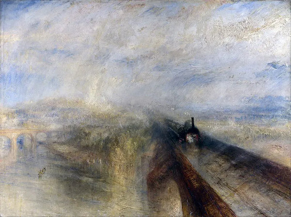 J.M.W. Turner's "Rain, Steam, and Speed"