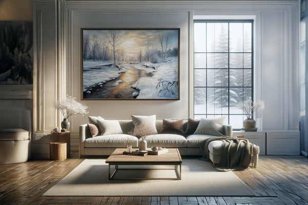 Selecting artwork based on the seasons