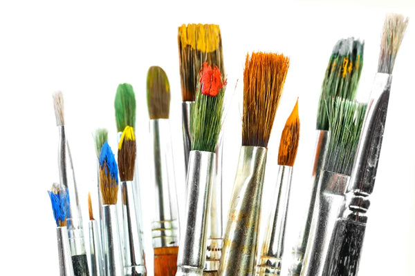 Shop quality paint brushes
