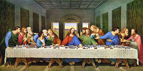 Oil painting by Leonardo da Vinci