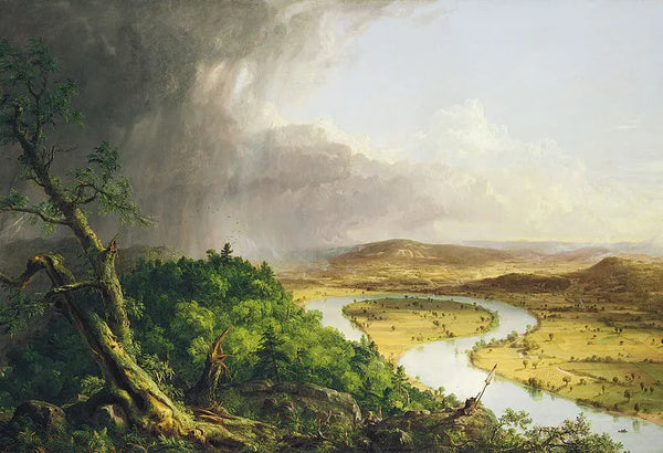 Landscape painting by thomas cole