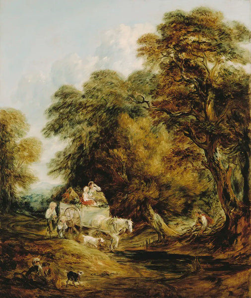 The Market Cart landscape painting by Thomas Gainsborough