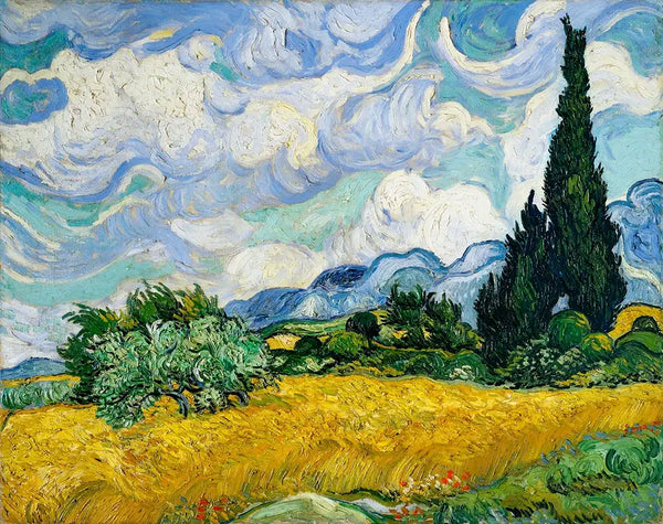 Vincent van Gogh landscape artwork