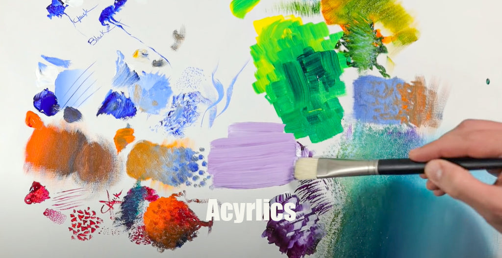 Brushes for blending acrylics : r/ArtistLounge