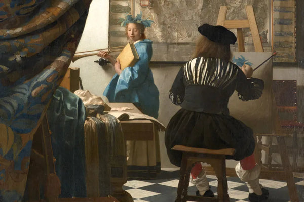 Oil on canvas by Jan Vermeer