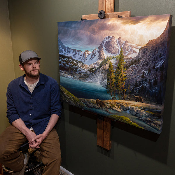 Landscape artist Chuck Black