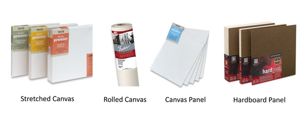 Painting on Canvas vs Panel - Which Surface Gives the Best Results – Chuck  Black Art