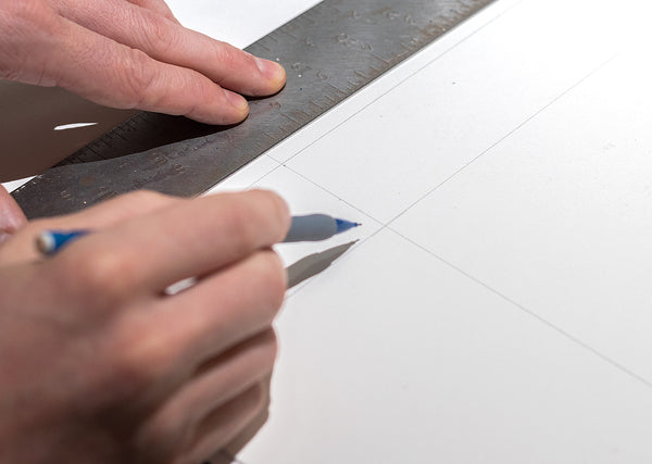 how to cut matboard