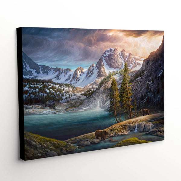 Shop mountain landscape canvas art print