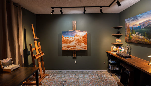 12 Ways to Make an Art Studio at Home