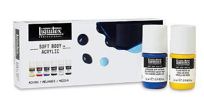 Liquitex Professional Acrylics - Soft Body v Heavy Body 