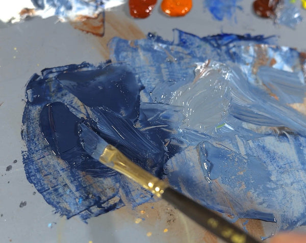 Mixing oil paints - Finding the right balance