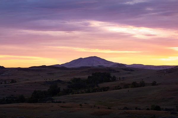 Dusk in the Great Plains