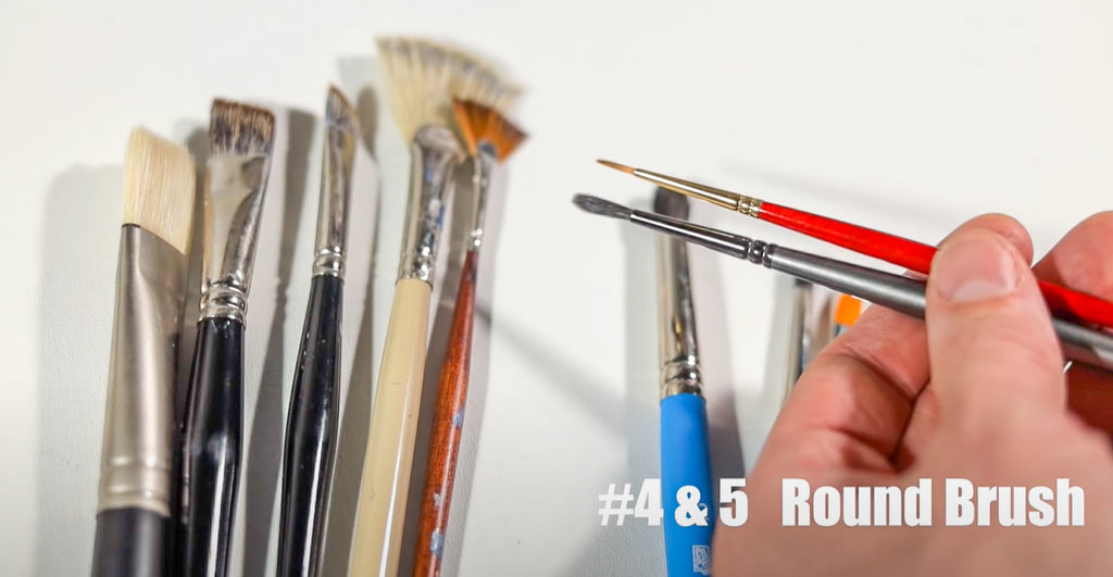 Which brushes are best for ACRYLIC painting? How to choose best