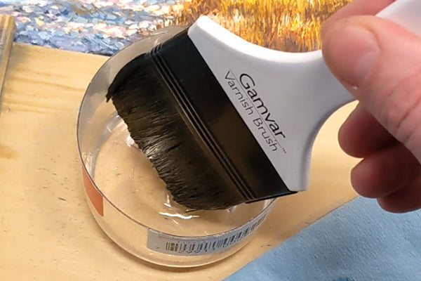 How to Varnish or Seal an Acrylic Painting 