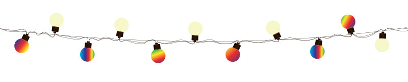 ColorSplash Magic Christmas light strings