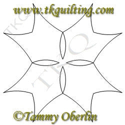 High quality digitized quilting pattern by Tammy Oberlin | TK Quilting &  Design II
