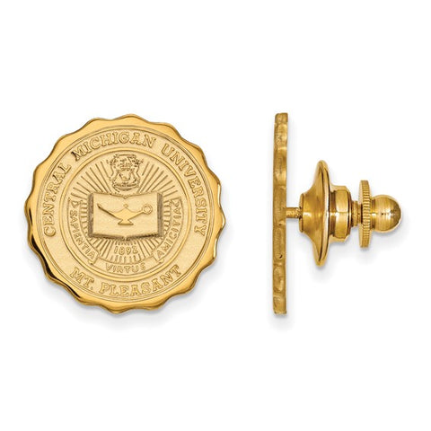 Central Michigan Chippewas Crest Lapel Pin