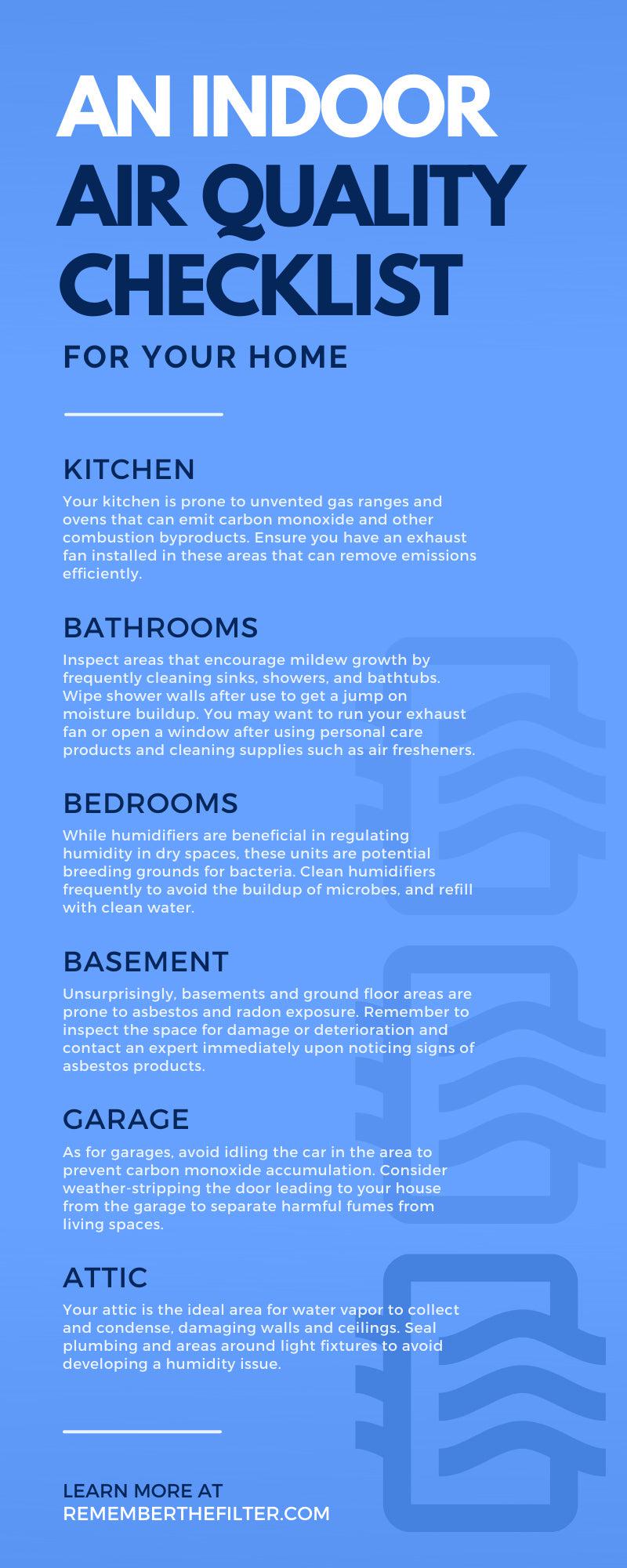 An Indoor Air Quality Checklist for Your Home