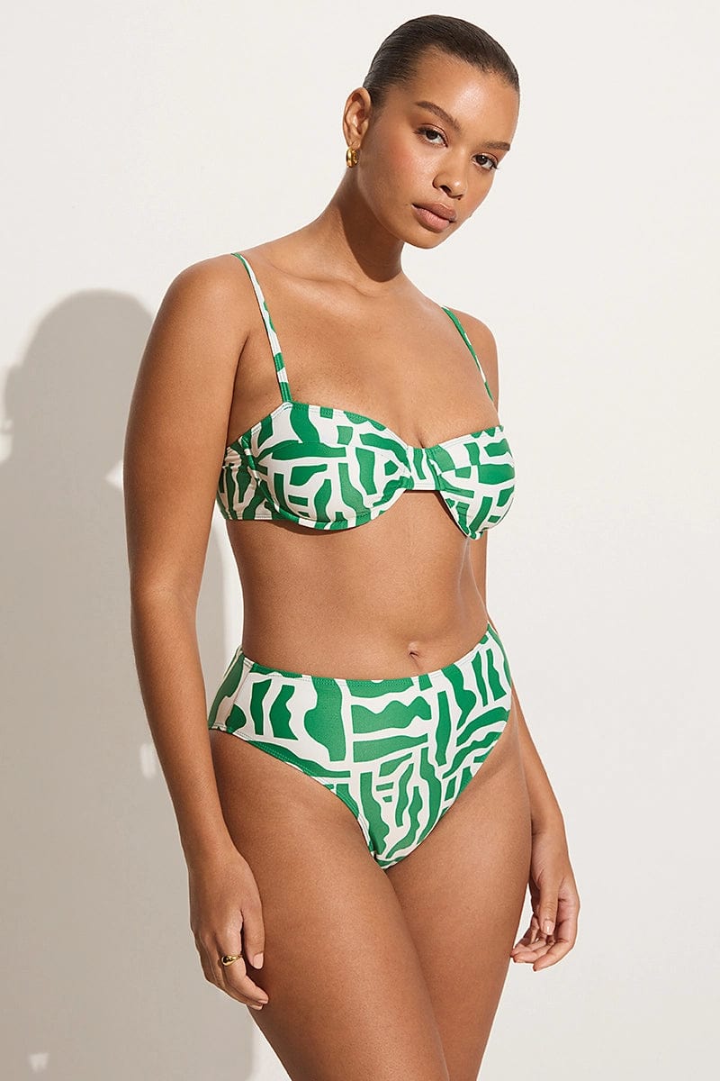 Flora Bikini Top Francis Floral - Final Sale