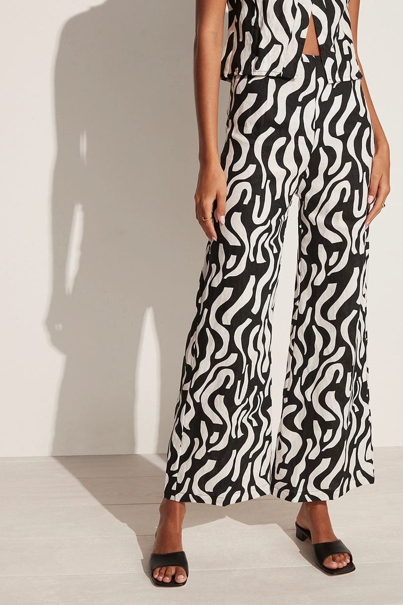 FAITHFULL THE BRAND + NET SUSTAIN Ambra zebra-print stretch-ECONYL