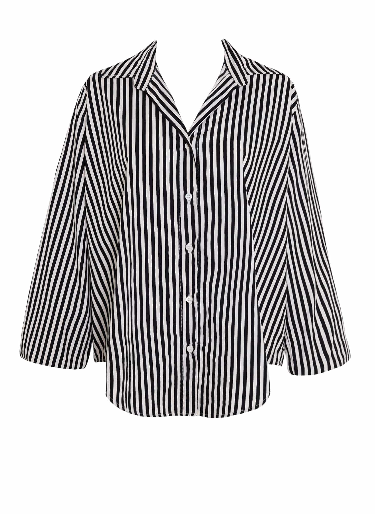 Rylen Shirt Brighton Stripe Print Black